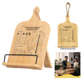Bamboo Cookbook Stand