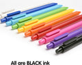 Retractable Unisex Ink Pen With An Ultra-Fine 0.5 Mm Tip