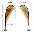 Feather Flag With Pole Kit