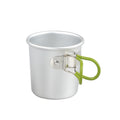 5Oz.Portable Aluminum Alloy Camping Cup With Foldable Handle