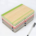 Bamboo Cover Notebook w/Pen Holder