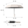 Automatic Reverse Aluminum Alloy Umbrella With A Hook