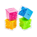 Mini 3D Maze Cube with Rolling Ball
