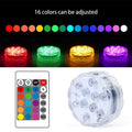 Waterproof 16 Color Pool Lights With Infrared Remote Control