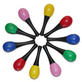 Plastic Colored Sand Hammer Toy