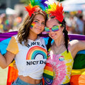 Rainbow Iconic Rectangle Sunglasses