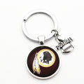 32 Football Team Keychains