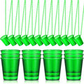 Colorful Shot Glasses On Beaded Necklaces For Parties 2 Oz