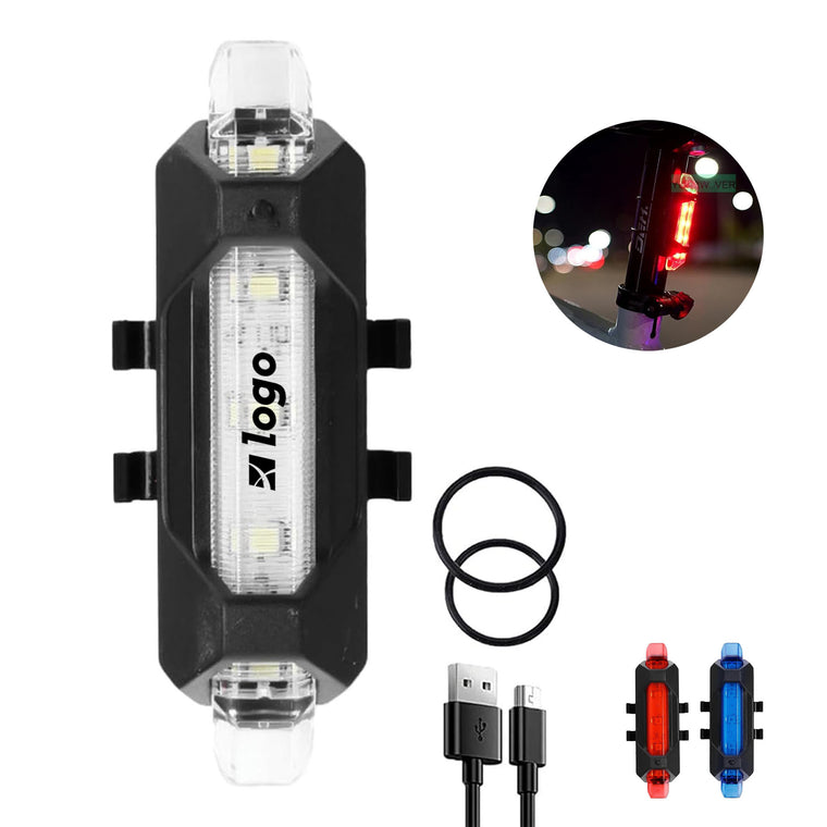 Bicycle Rear Safety Warning Light