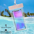 7.2 Inches TPU Touch Screen Waterproof Cell Phone Pouch