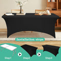 Full Color Stretch Spandex Table Cloth