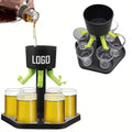 Hexagonal Fair Shot Wine Dispenser Set