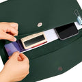 A4 Leather Business Document Bag