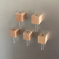Mini Vase Fridge Magnets Test Tube Plant Flower Vase For Car