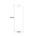 Blank Transparent Acrylic Bookmark