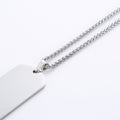 Dog Tags Stainless Steel Necklace
