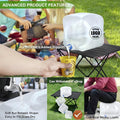 Foldable Portable Water Container With Faucet