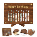 Wooden Birthday Table Decor