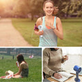 Mini Portable With Phone Holder 3 Speed Small Fan