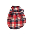 Pet Clothing Checkered Shirt
