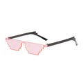 Narrow Pixel Multi-Color Sunglasses