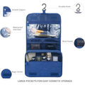 Large Capacity Toiletry Bag Travel Bag With Hooks