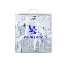 Reusable Insulated Grocery Re-sealable Aluminum Thermal Bag