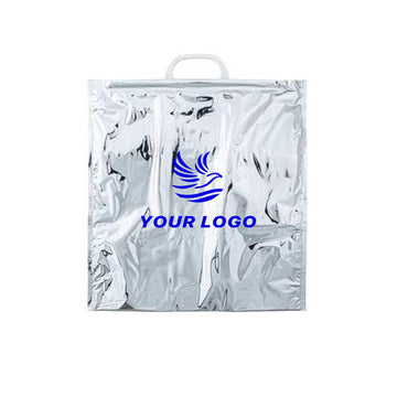 Reusable Insulated Grocery Re-sealable Aluminum Thermal Bag