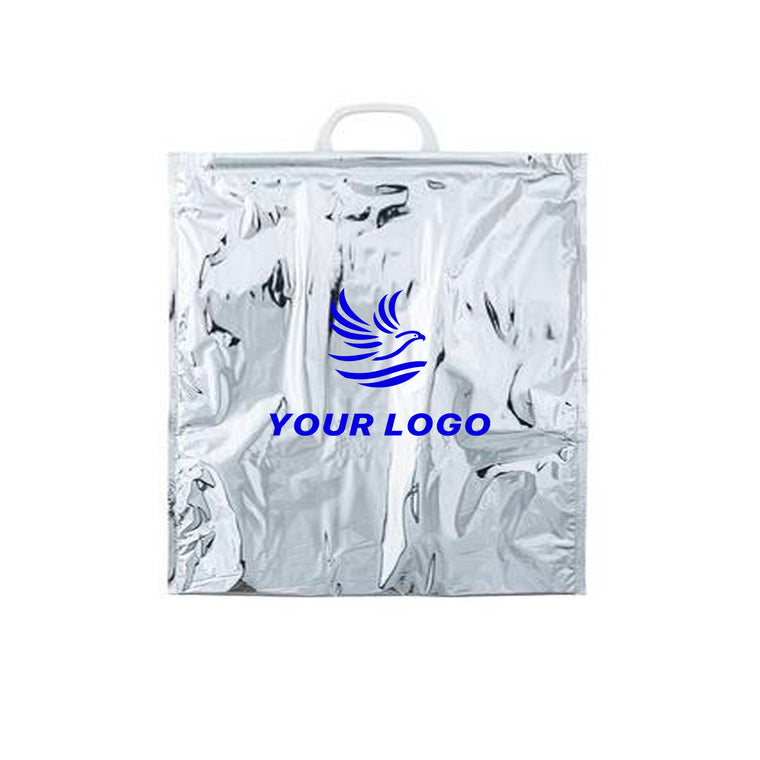 Reusable Insulated Grocery Re-sealable Aluminum Thermal Bag
