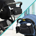 Universal Baby Stroller Organizer Bag With Detachable Pouch