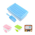 55 Grids Mini Ice Cube Tray With Lid and BPA-Free Scoop