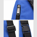 Oxford Half Moon Belt Bag / Fanny Pack / Crossbody Bag