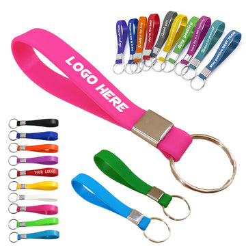 Silicone Wristband Keychain