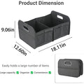 Collapsible Car Trunk Storage Organizer Bag