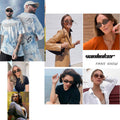 Retro Oval Sunglasses