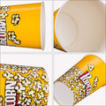 32 OZ Paper Popcorn Containers for Party and Movie Night