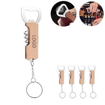 Multi Opener For Wine Beer Kaychain