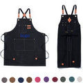 Heavy-Duty Canvas Cross Back Apron