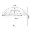 Thickened Automatic Transparent Umbrella