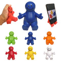Smile Guy Squeezable Stress Reliever And Cell Phone Holder