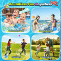6 Self-Sealing Reusable Water Balloons Set with Bag