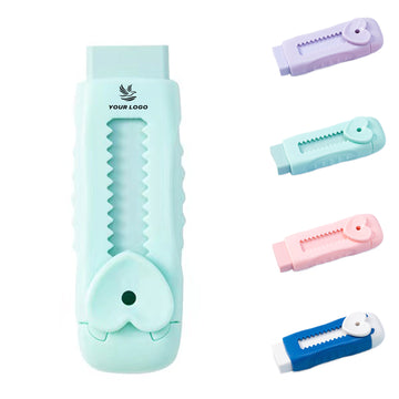Colorful Sliding Retractable Eraser