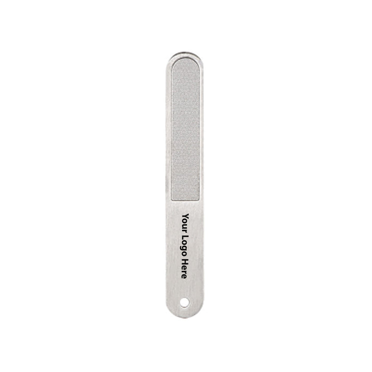 Silver Stainless Steel Nail File