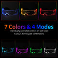 LED Visor Glasses
