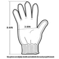 Cotton Work Gloves With Rubber Grip Dots