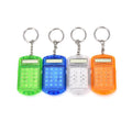 8-Digit Pocket Clamshell Electronic Calculator W/ KeyChain