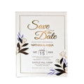 Custom Full Color Printed Clear Acrylic Invitation Card Gift