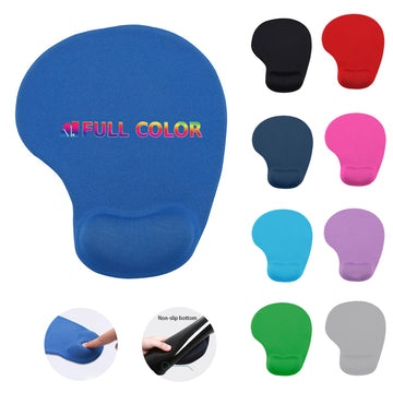 Full Color Mouse Pad With Wrist Rest