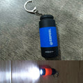 Mini Rechargeable USB Keychain Flashlight