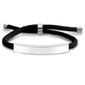 Stainless Steel And Titanium Steel Braided Bracelet